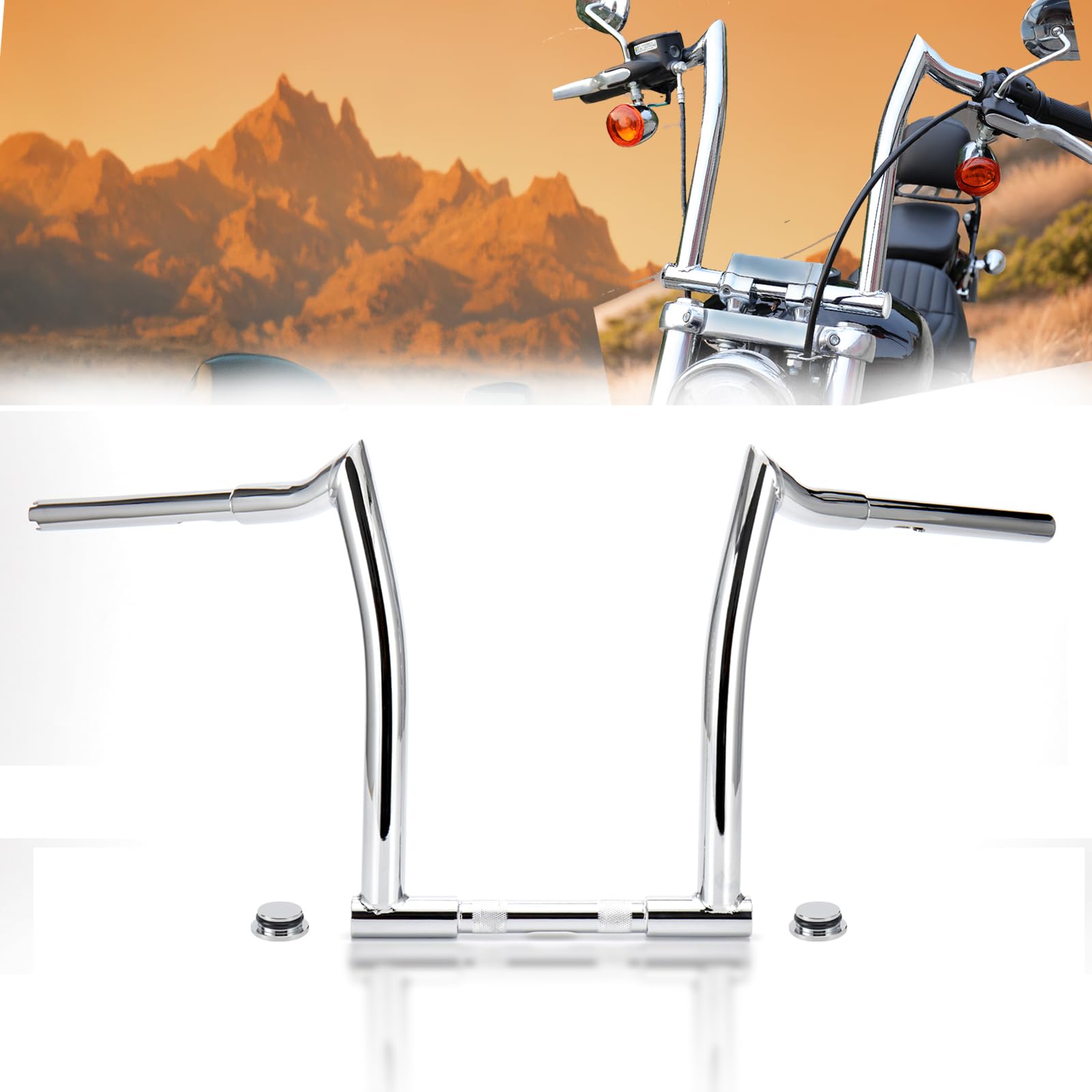 Ranページ Amazon.com: TIGERSGATE Dyna Softail Sportster Ape Hangers